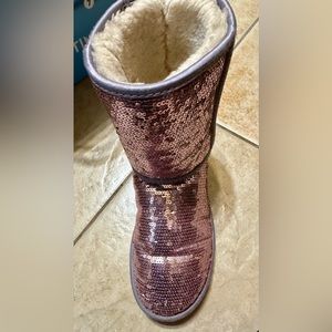 Pink Sequin UGGs